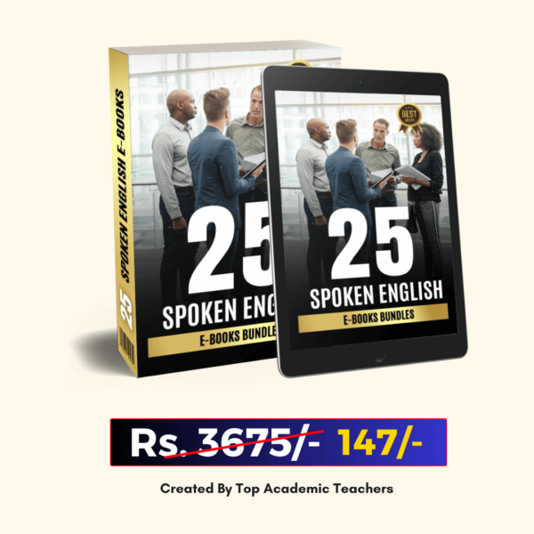 Free Till June | Master Fluent English with 25+ Spoken English eBooks | Improve Speaking, Vocabulary, Grammar & Communication | Self-Learning English Guide for Beginners to Advanced | Instant Digital Download