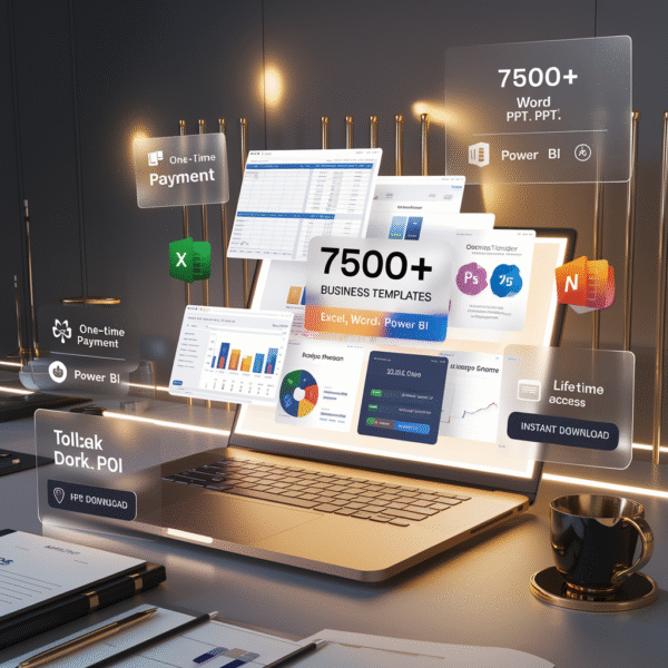 WORLD'S BIGGEST OFFICE COLLECTION – 10000+ Excel, Word, PowerPoint & Power BI Templates | Lifetime Access | Boost Productivity & Workflow Efficiency | All-in-One Office Toolkit